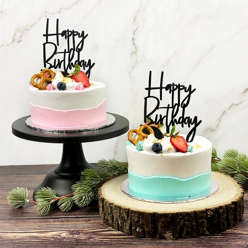 Pastel Minimalist Cake